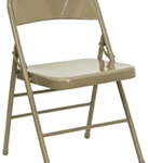 Elanor Roosevelt - the folding metal chair