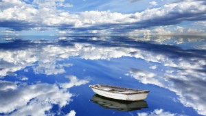 lake-sky-cloud-mirror-reflection